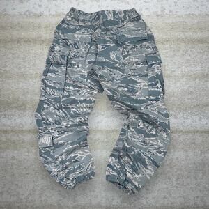 Vintage 90s Military Digital Tiger Stripe Camo Tactical Pants 28x26 Baggy Cargos